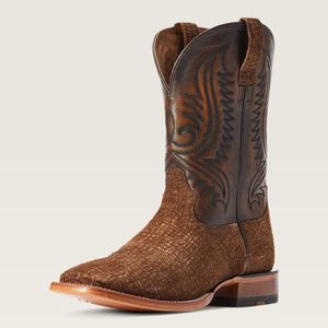Brown Cowboy Boot Size 10 D